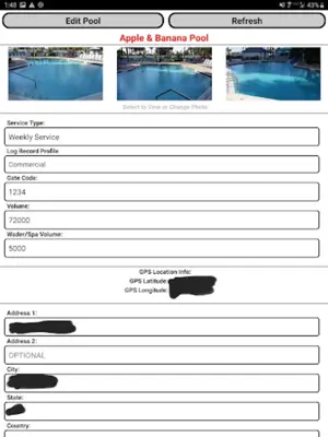 PoolTrac Pro android App screenshot 1